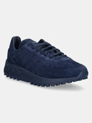 adidas Originals sneakersy zamszowe LA Trainer LUX męskie kolor granatowy JH5542