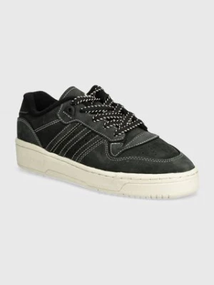 adidas Originals sneakersy zamszowe Rivalry Low kolor czarny IF4657