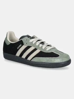 Zdjęcie produktu adidas Originals sneakersy zamszowe Samba OG W damskie kolor czarny JI2680