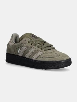 adidas Originals sneakersy zamszowe Samba XLG kolor zielony ID3913