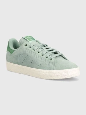 adidas Originals sneakersy zamszowe Stan Smith CS kolor zielony IF6944