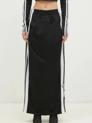 adidas Originals spódnica Adibreak Adicolor Maxi Skirt kolor czarny maxi prosta JD0923