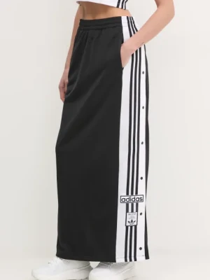 adidas Originals spódnica Adibreak Adicolor Maxi Skirt kolor czarny maxi prosta JD0923