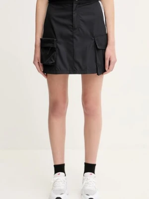 adidas Originals spódnica Cargo Miniskirt kolor czarny mini rozkloszowana JJ3087