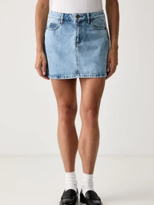 adidas Originals spódnica jeansowa niebieski