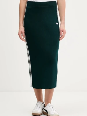 adidas Originals spódnica Knit 3s midi ołówkowa JW2662