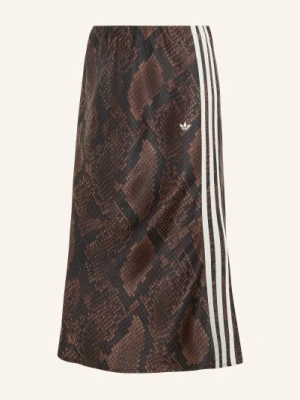Adidas Originals Spódnica Satynowa Snake Print braun