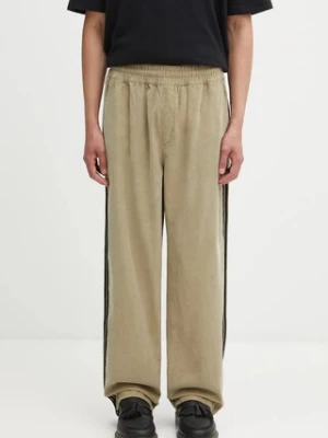 adidas Originals spodnie bawełniane Cord Pant męskie kolor szary proste KA0623