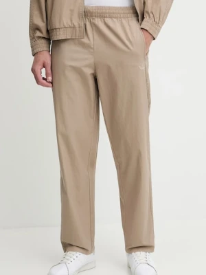 adidas Originals spodnie bawełniane Firebird Pants męskie kolor zielony proste KC0689