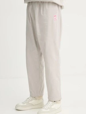 adidas Originals spodnie bawełniane Wabash kolor beżowy w fasonie chinos JD0673