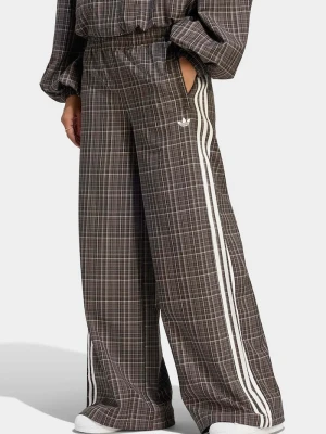 adidas Originals spodnie damskie Advanced Archive brązowy