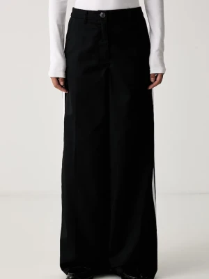 adidas Originals spodnie damskie z bawełną Tailored czarny