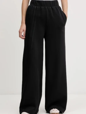 adidas Originals spodnie dresowe 3 Stripes damskie kolor czarny gładkie JX2733