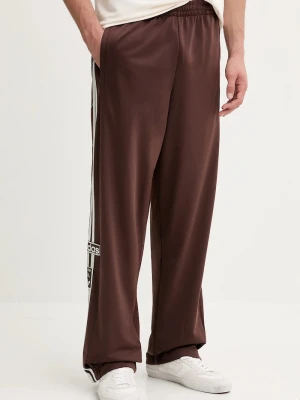adidas Originals spodnie dresowe Adibreak brązowy
