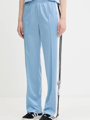 adidas Originals spodnie dresowe Adibreak damskie kolor niebieski z aplikacją JV7513