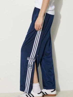 adidas Originals spodnie dresowe Adibreak kolor granatowy z aplikacją IY9922