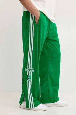 adidas Originals spodnie dresowe Adibreak kolor zielony z aplikacją IY9923