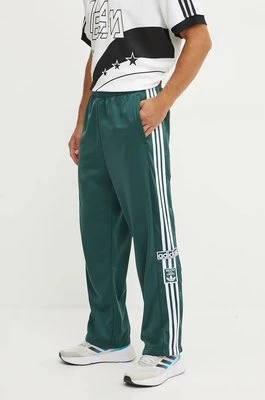 adidas Originals spodnie dresowe Adibreak kolor zielony z aplikacją IY9928