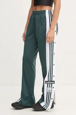 adidas Originals spodnie dresowe Adibreak Pant kolor zielony wzorzyste IZ2761