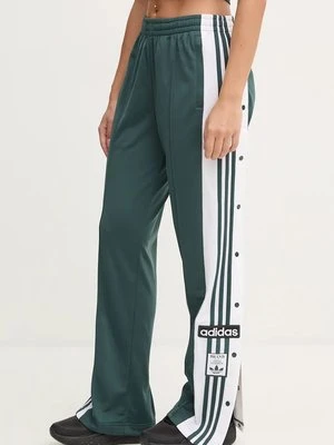 adidas Originals spodnie dresowe Adibreak Pant kolor zielony wzorzyste IZ2761