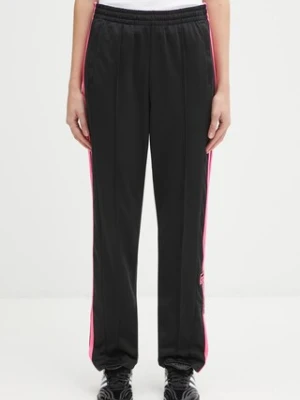 adidas Originals spodnie dresowe Adibreak Pt damskie kolor czarny z aplikacją JV7514