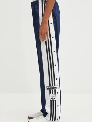 adidas Originals spodnie dresowe Adibreak Pt damskie kolor granatowy z aplikacją JY1353