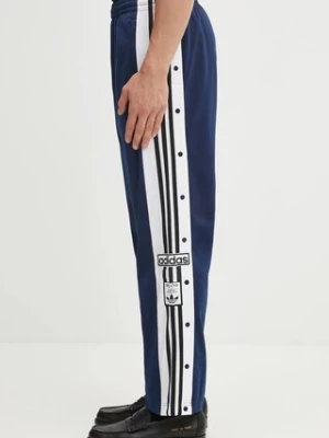 adidas Originals spodnie dresowe Adibreak Tp męskie kolor granatowy wzorzyste JY1300