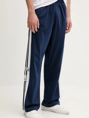 adidas Originals spodnie dresowe Adibreak Tp męskie kolor granatowy wzorzyste JY1300