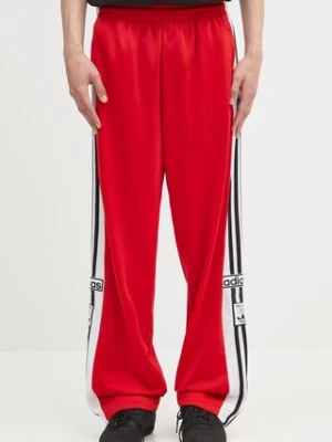 adidas Originals spodnie dresowe Adibreak Track Pants męskie kolor czerwony wzorzyste KA0722