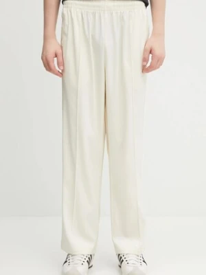 adidas Originals spodnie dresowe Baggy Track Pants męskie kolor beżowy gładkie KA5257