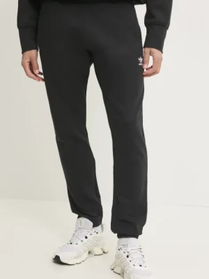 adidas Originals spodnie dresowe bawełniane Essential kolor czarny gładkie JD2422