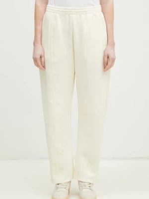 adidas Originals spodnie dresowe bawełniane Os Sweatpant kolor beżowy gładkie JJ0943