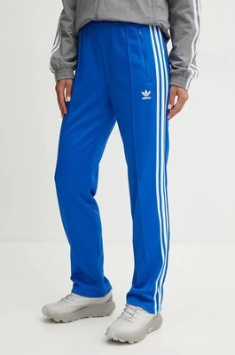 adidas Originals spodnie dresowe Beckenbauer Track Pant kolor niebieski z nadrukiem IY2228