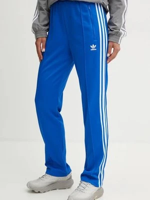 adidas Originals spodnie dresowe Beckenbauer Track Pant kolor niebieski z nadrukiem IY2228