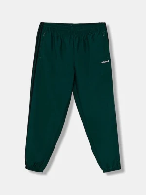 adidas Originals spodnie dresowe Brushed WVN męskie kolor zielony z aplikacją JX3079