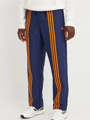 adidas Originals spodnie dresowe Club TrackPant kolor granatowy wzorzyste JN5971