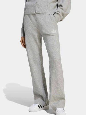 adidas Originals spodnie dresowe damskie Essentials Knit szary