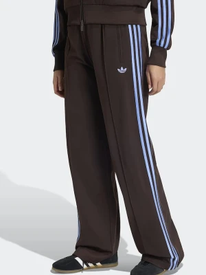 adidas Originals spodnie dresowe damskie Firebird brązowy