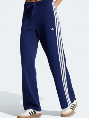 adidas Originals spodnie dresowe damskie Knit Firebird granatowy