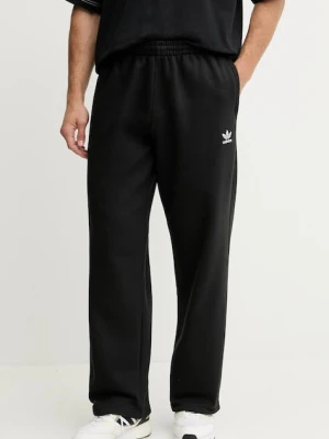 adidas Originals spodnie dresowe Essential męskie kolor czarny gładkie JV6052