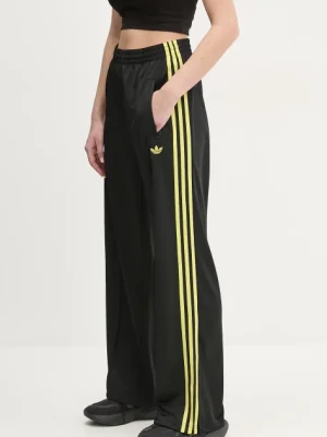 adidas Originals spodnie dresowe Firebird damskie kolor czarny z aplikacją JP2310