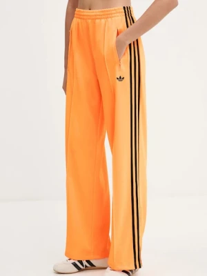 adidas Originals spodnie dresowe Firebird damskie kolor pomarańczowy z aplikacją JY2694