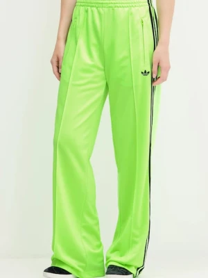 adidas Originals spodnie dresowe Firebird damskie kolor zielony z aplikacją JW1228