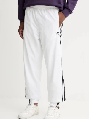 adidas Originals spodnie dresowe Firebird męskie kolor biały z aplikacją JY1334