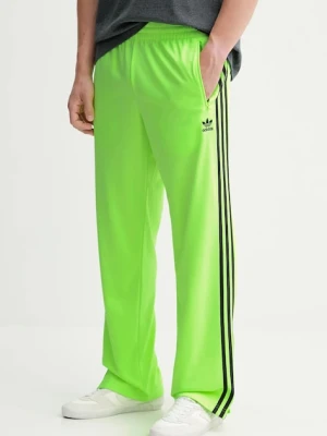 adidas Originals spodnie dresowe Firebird męskie kolor zielony z aplikacją KB3678