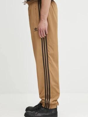 adidas Originals spodnie dresowe Firebird Pants męskie kolor zielony z aplikacją JY1339