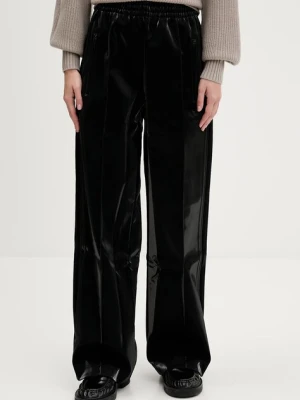 adidas Originals spodnie dresowe Holiday Tp damskie kolor czarny gładkie JV7503