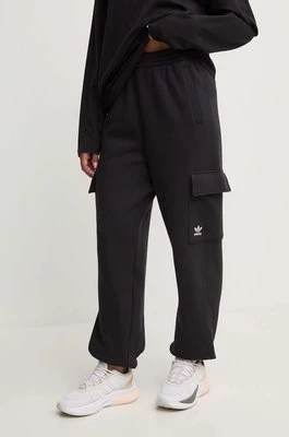 adidas Originals spodnie dresowe kolor czarny gładkie IY9689