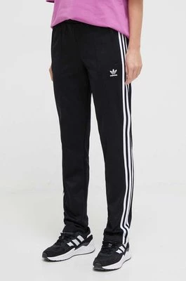 adidas Originals spodnie dresowe kolor czarny wzorzyste IU2521