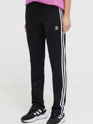 adidas Originals spodnie dresowe kolor czarny wzorzyste IU2521